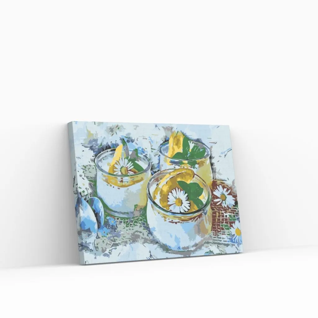 Pintar por Números - Crema de naranja