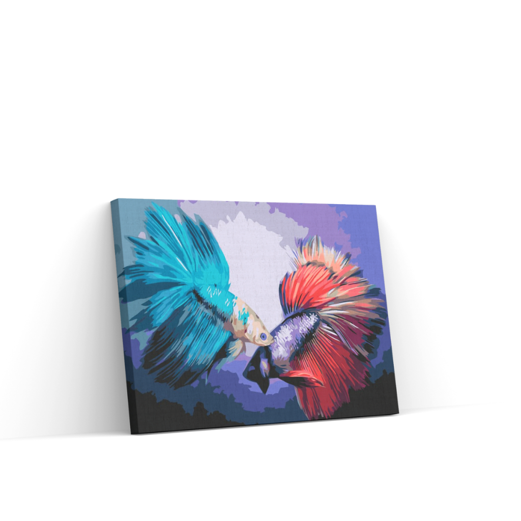 Pintar por Números - Dos peces