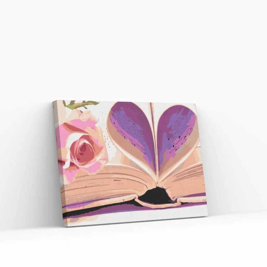 Pintar por Números - El libro enamorado