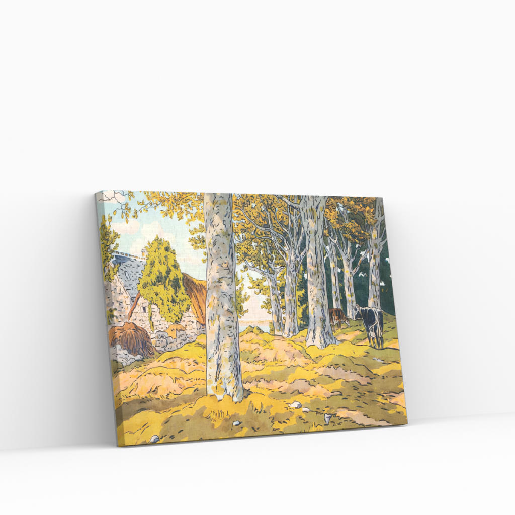 Pintar por Números - El bosque de hayas