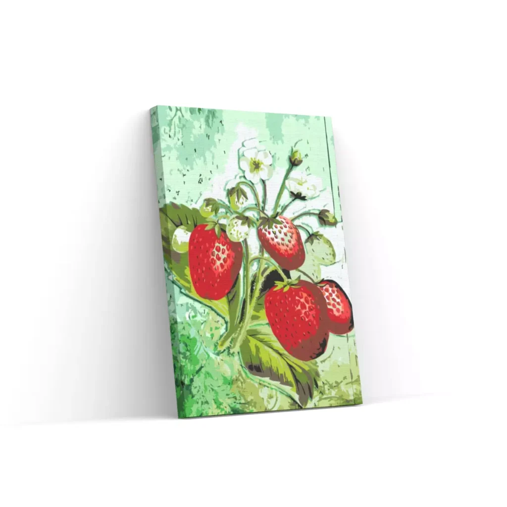 Pintar por Números - Temporada de fresas