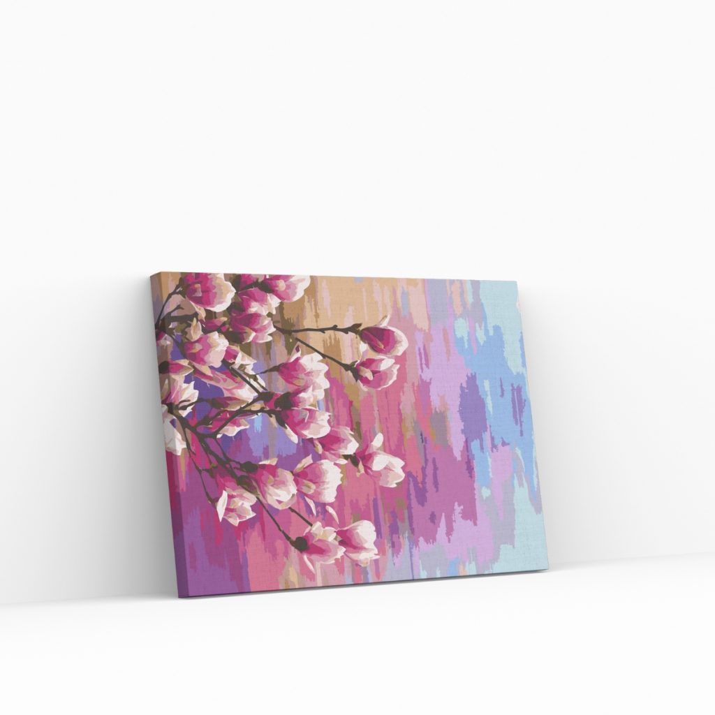 Pintar por Números - Magnolia arco iris