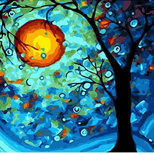 Pintar por Números - Sueño a la luz de la luna