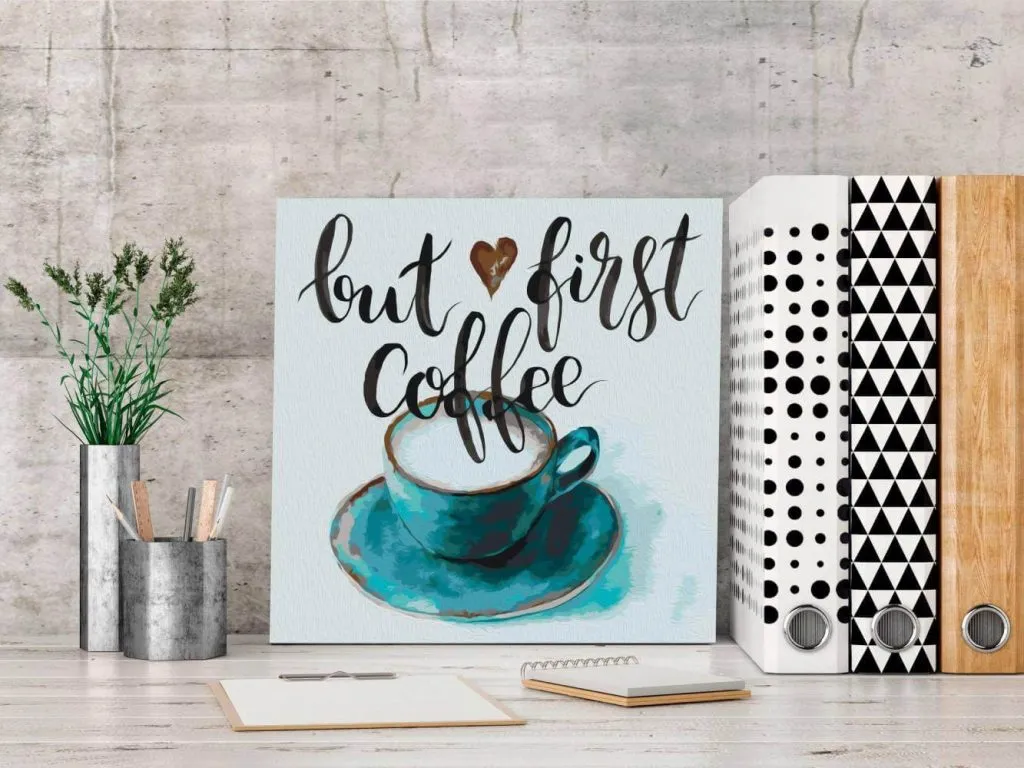 Pintar por Números - Pero primero el café
