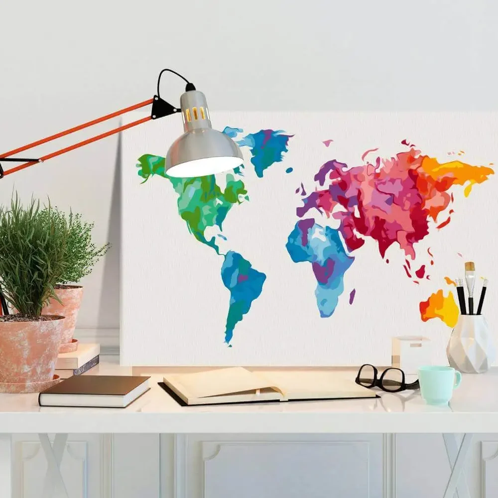 Pintar por Números - Colores del mundo