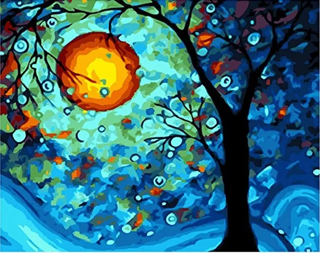 Pintar por Números - Sueño a la luz de la luna