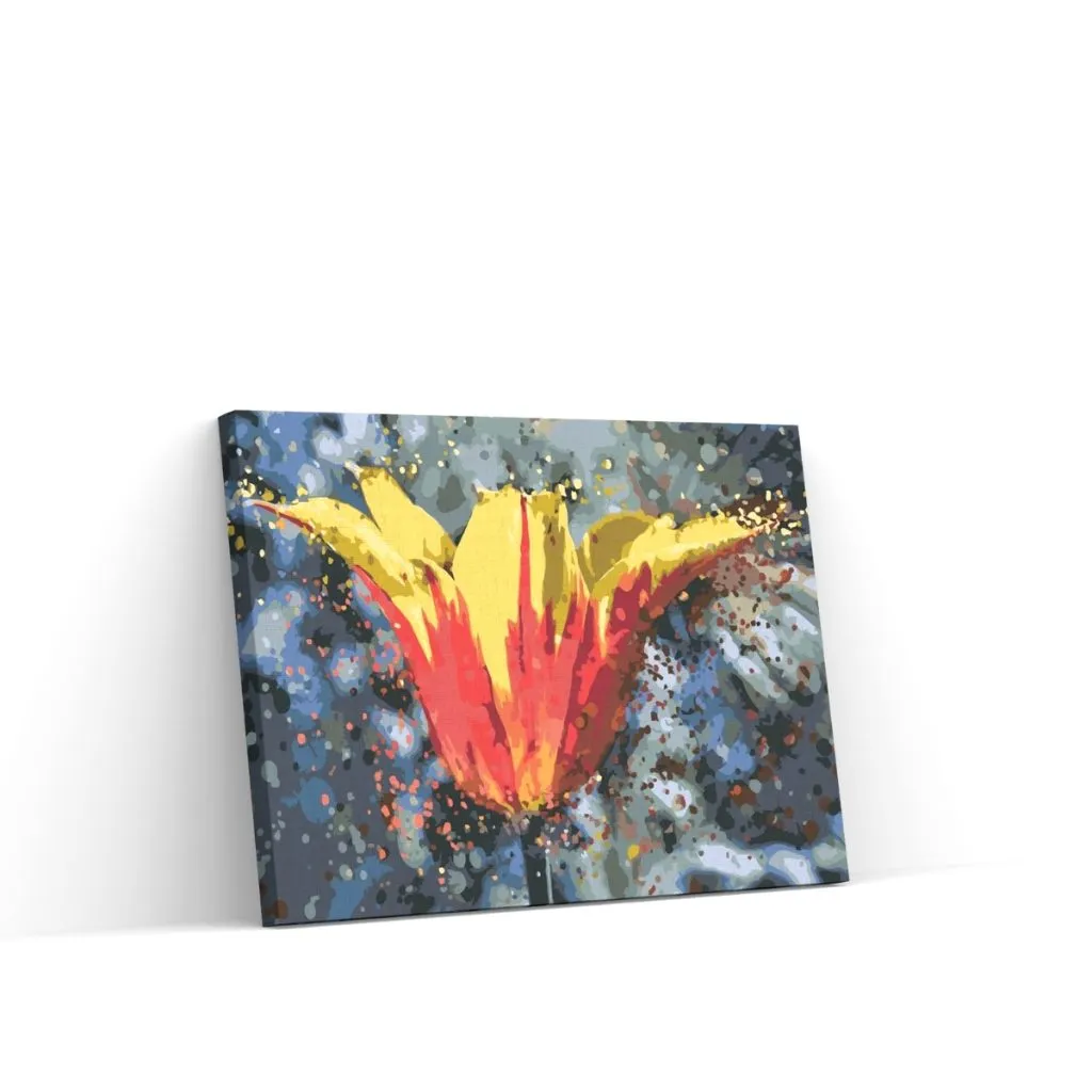 Pintar por Números - Tulipán en flor