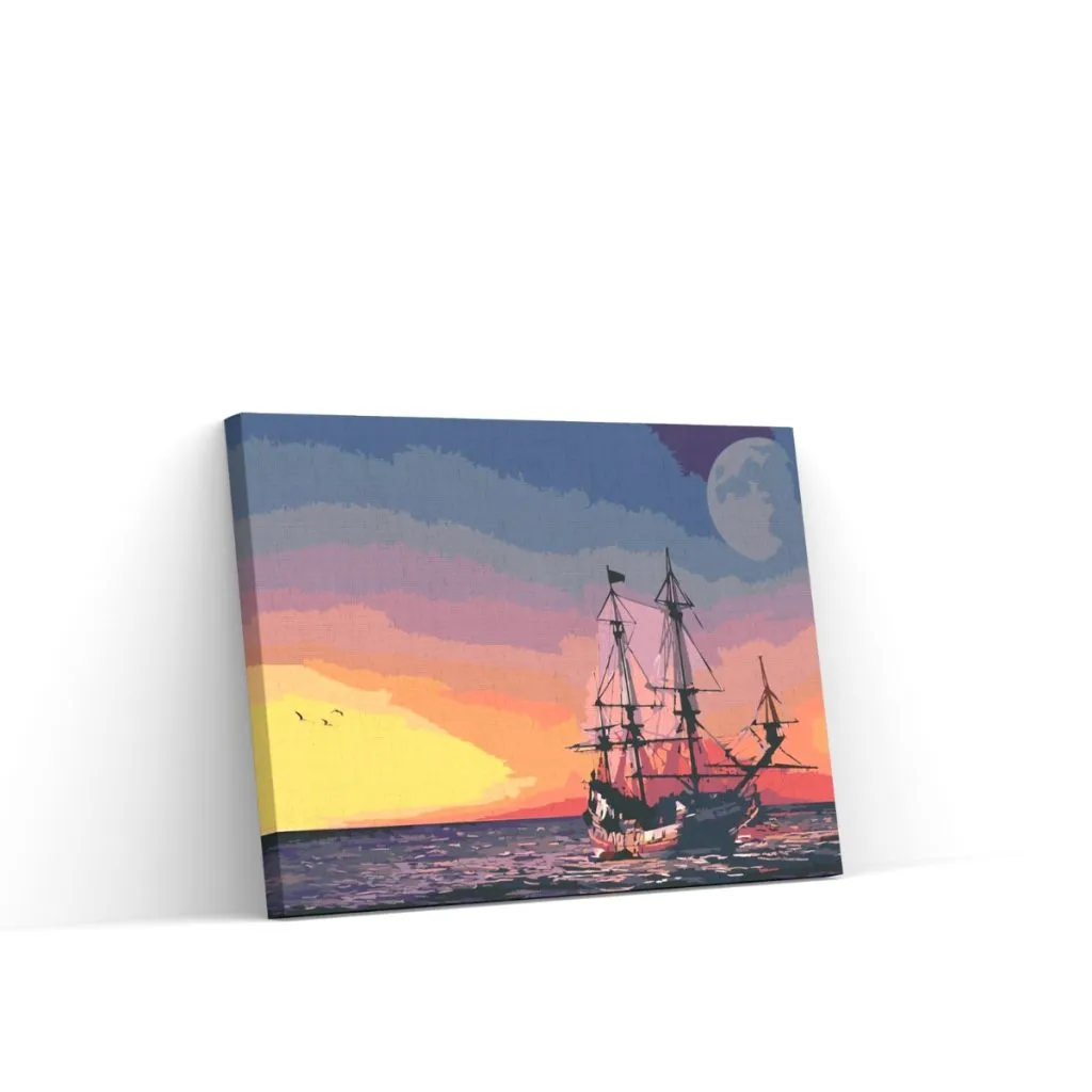 Pintar por Números - Crucero al atardecer