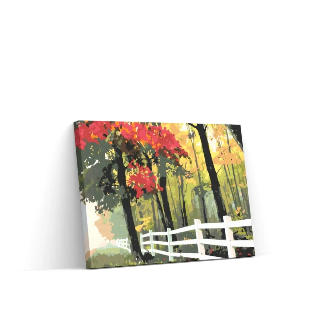Pintar por Números - Mañana de otoño