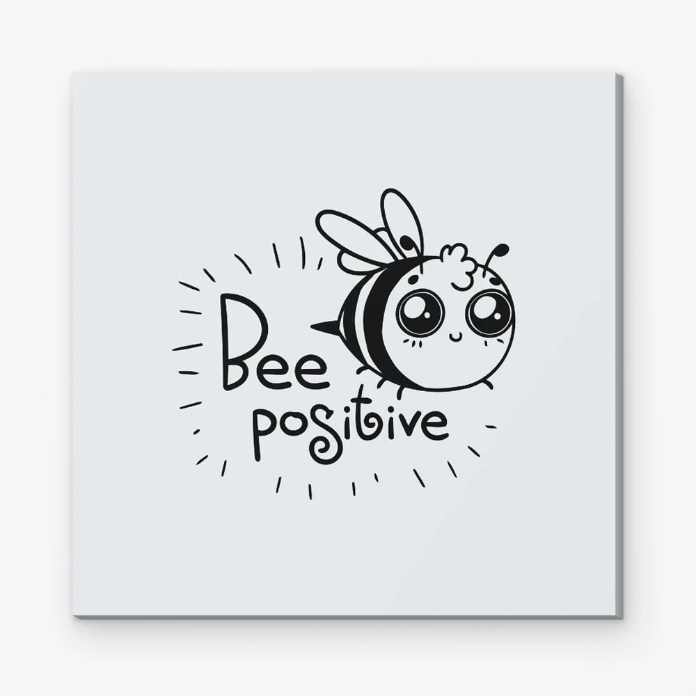 Pintar por Números - Abeja positiva