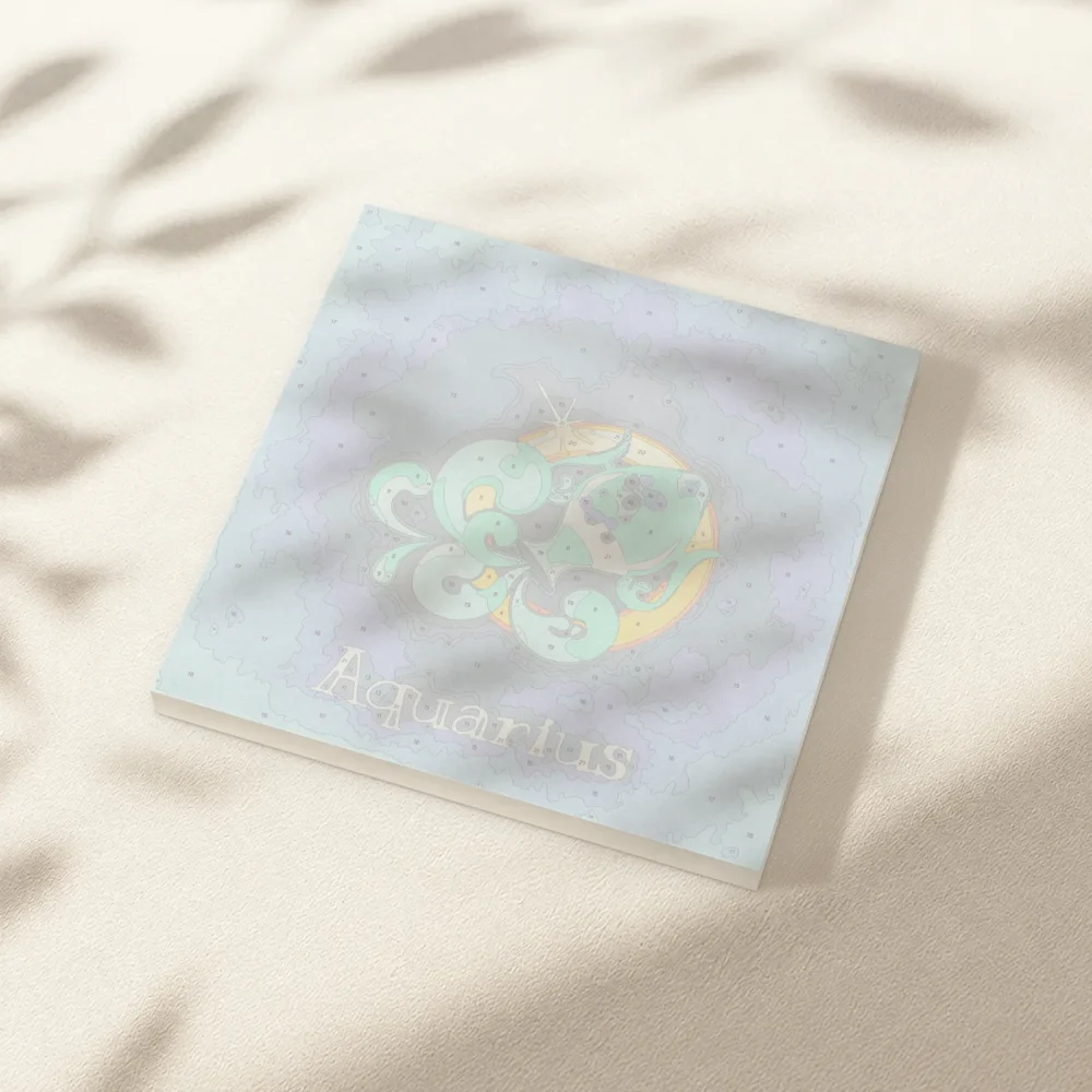 Pintar por Números - Acuario/Aquarius