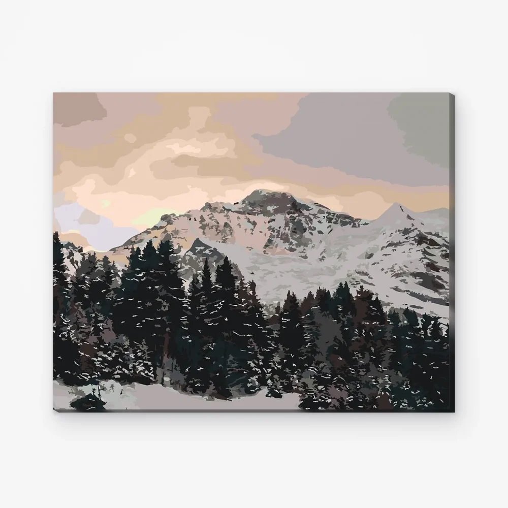 Pintar por Números - Alpes suizos Jungfrau