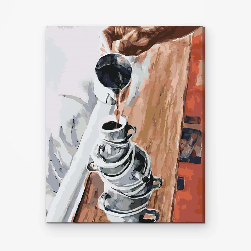 Pintar por Números - Amante del café