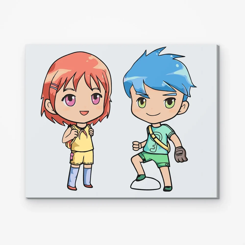Pintar por Números - Amigos para siempre