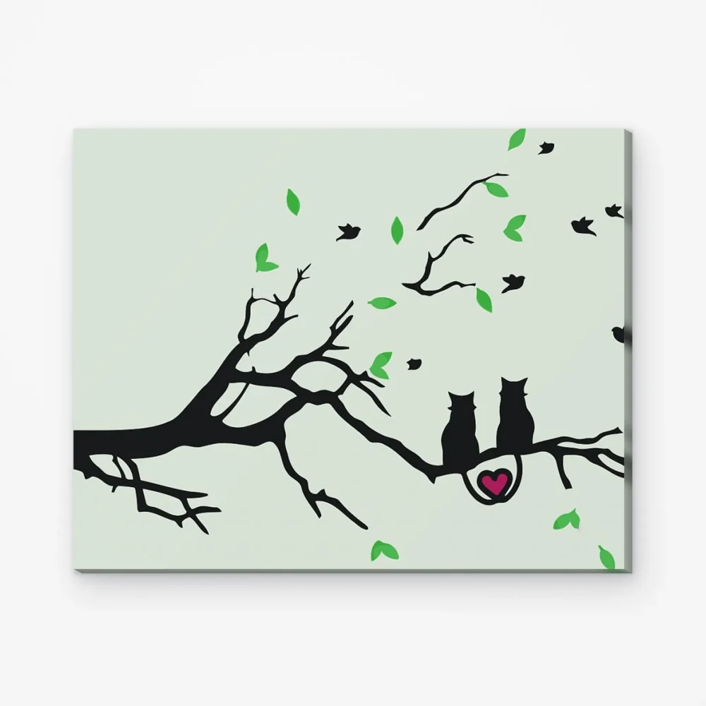 Pintar por Números - Amor de gato