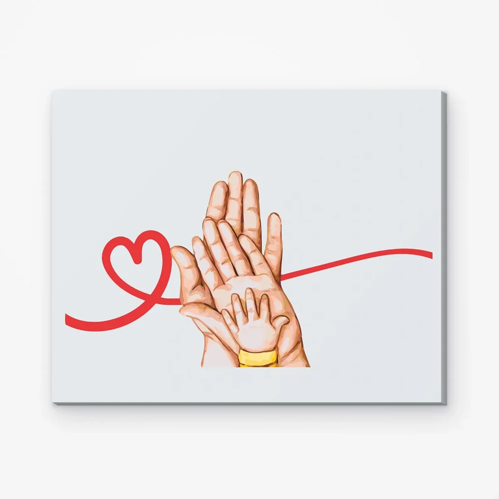 Pintar por Números - Amor de padres e hijos