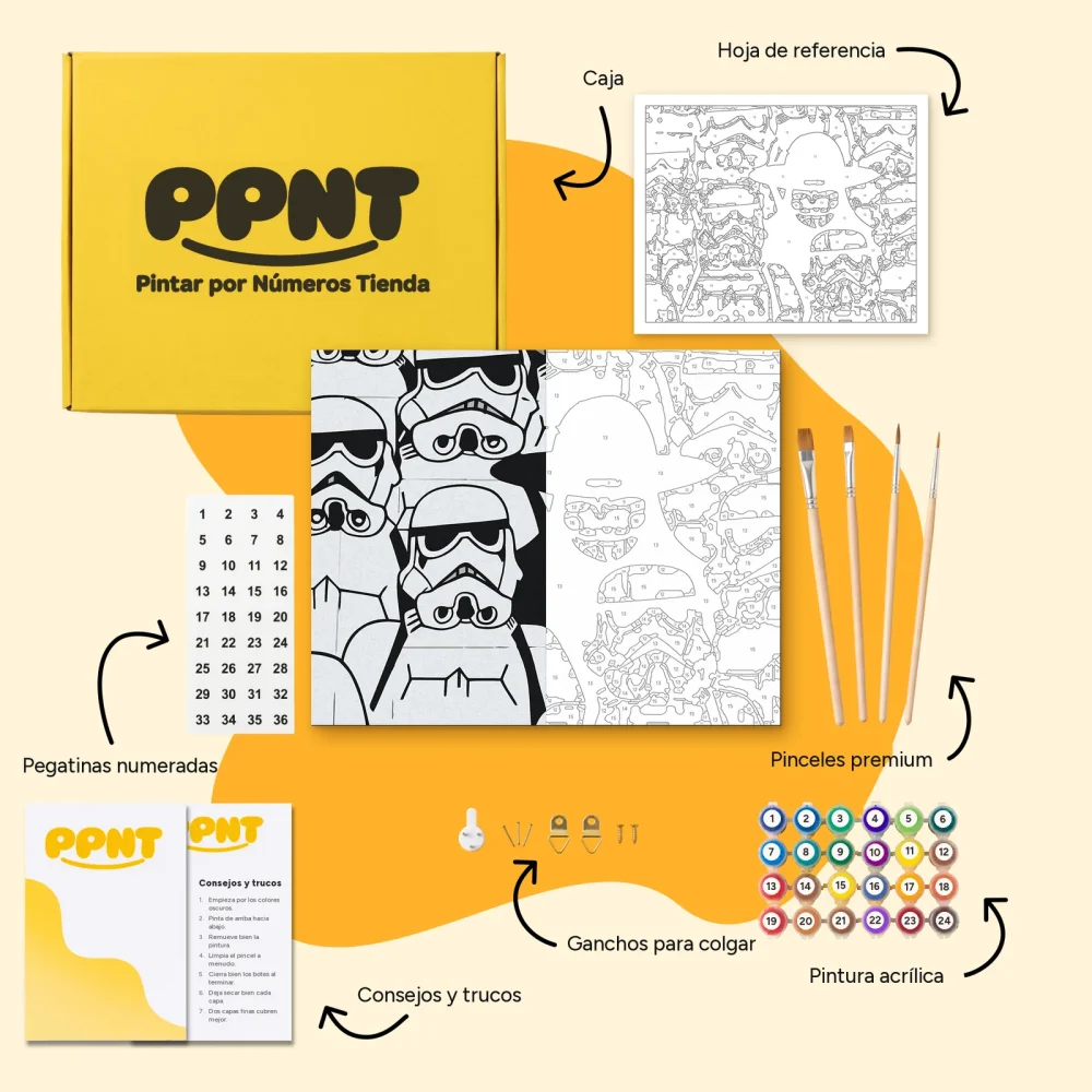 Pintar por Números - Anónimo