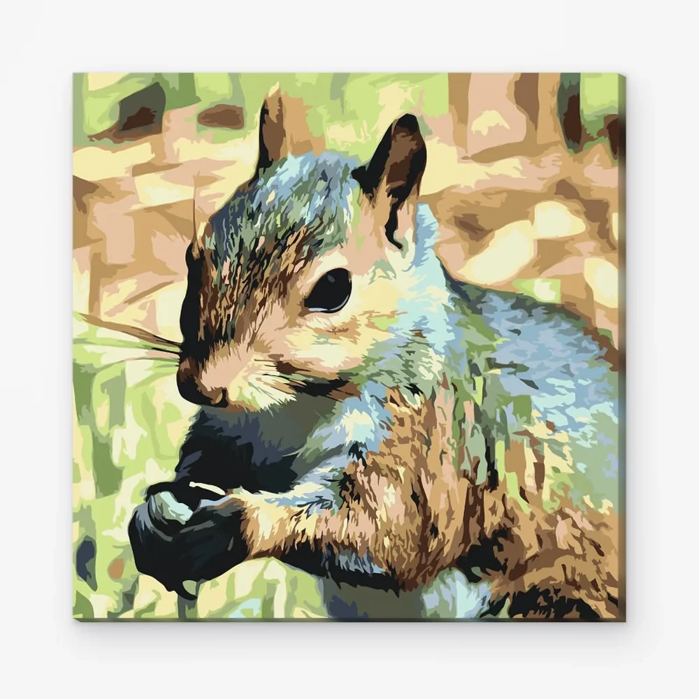 Pintar por Números - Ardilla