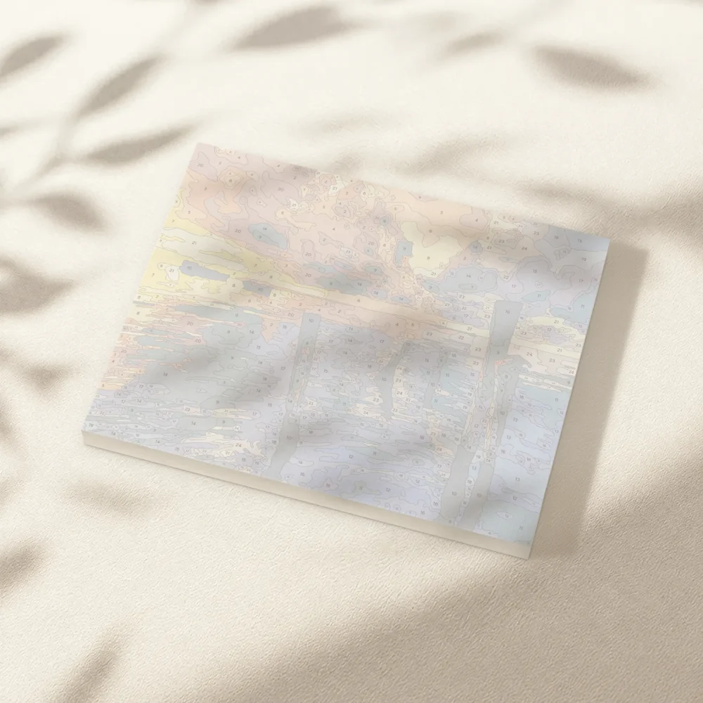 Pintar por Números - Atardecer tormentoso