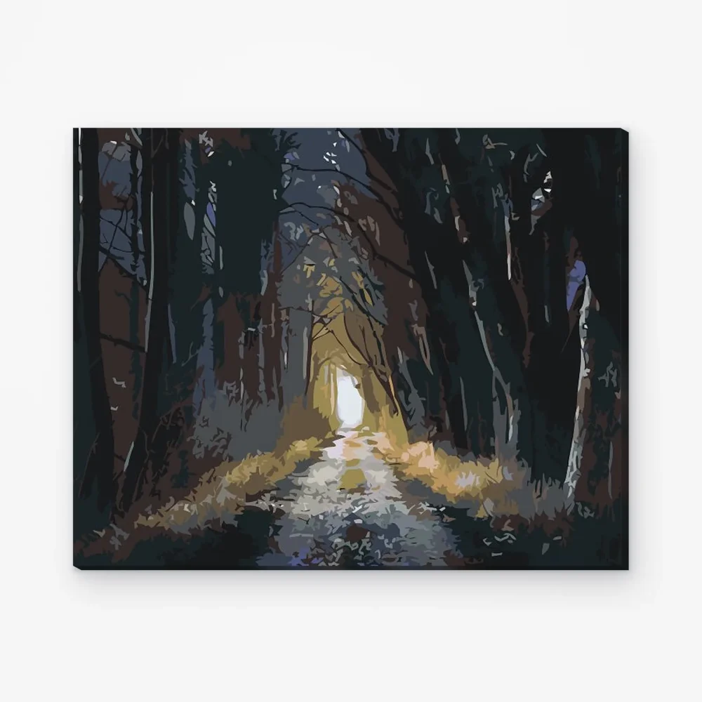 Pintar por Números - Bosque oscuro