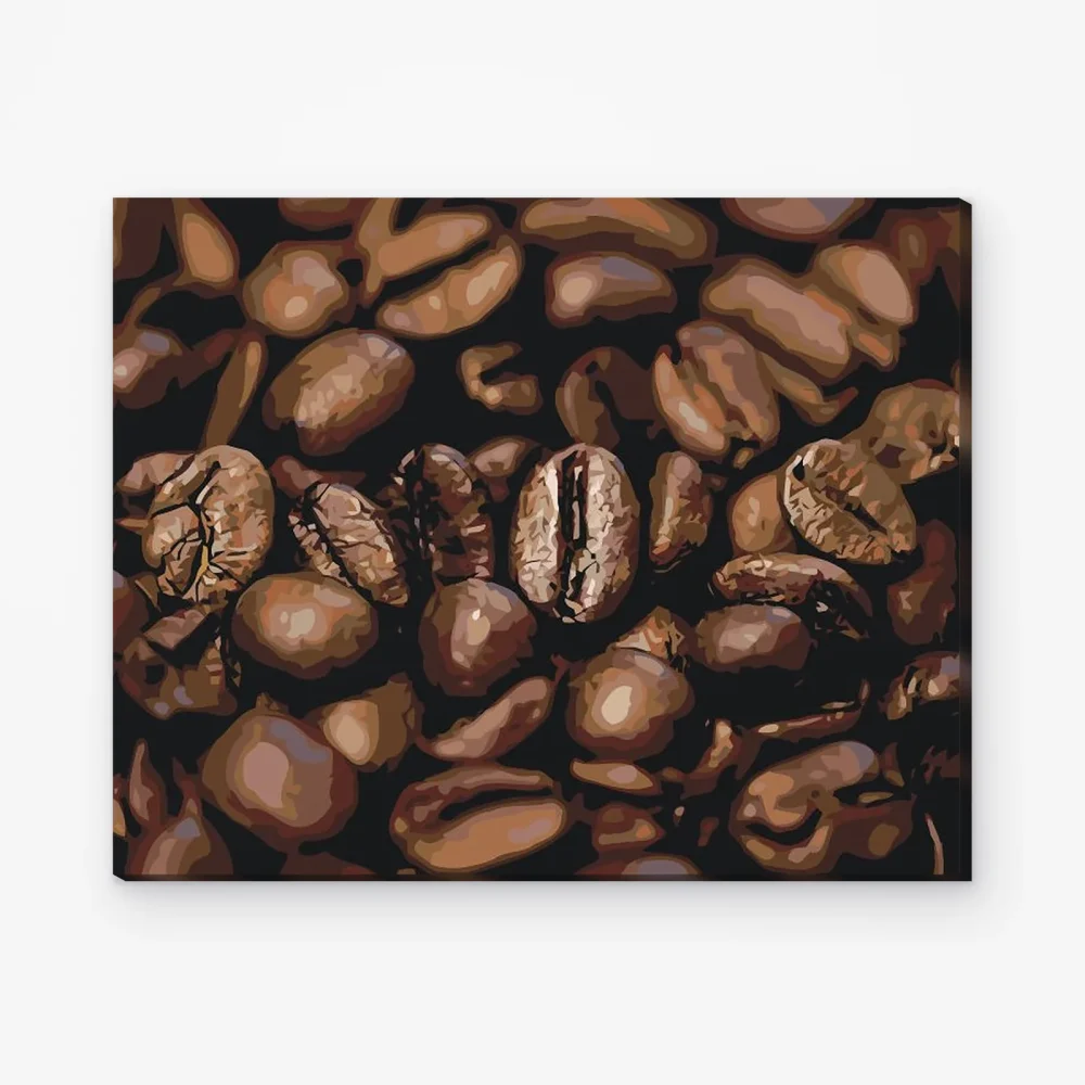 Pintar por Números - Café en grano