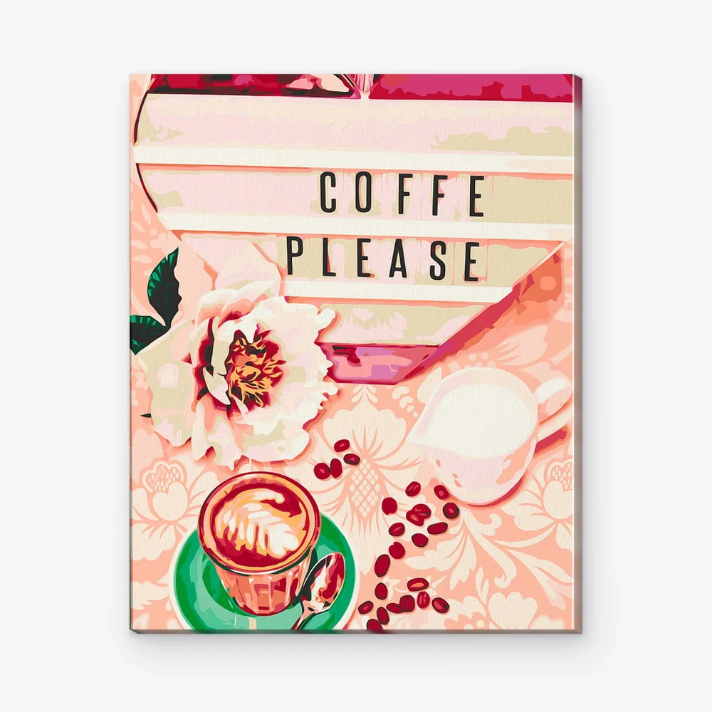 Pintar por Números - Café, por favor