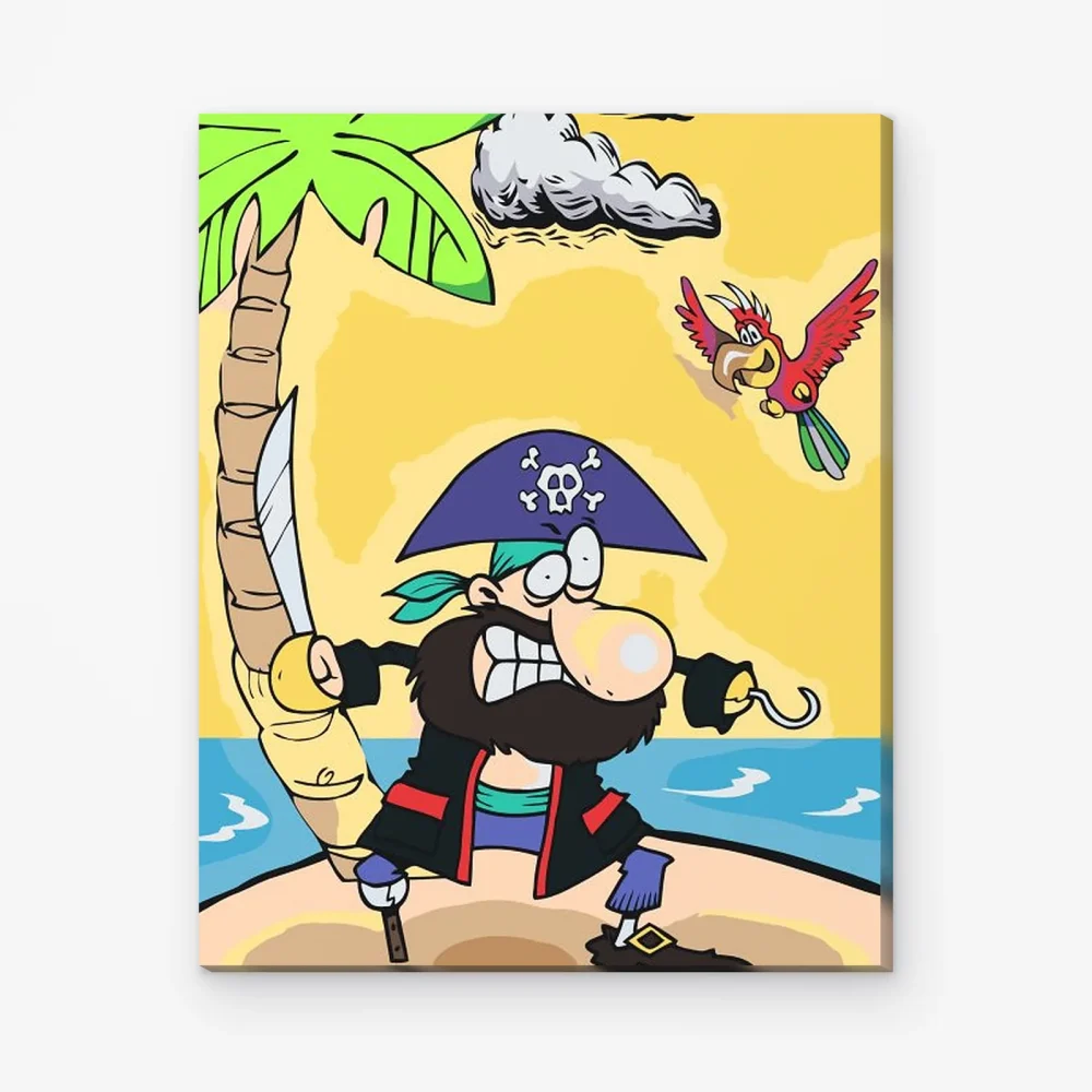 Pintar por Números - Capitán Garfio