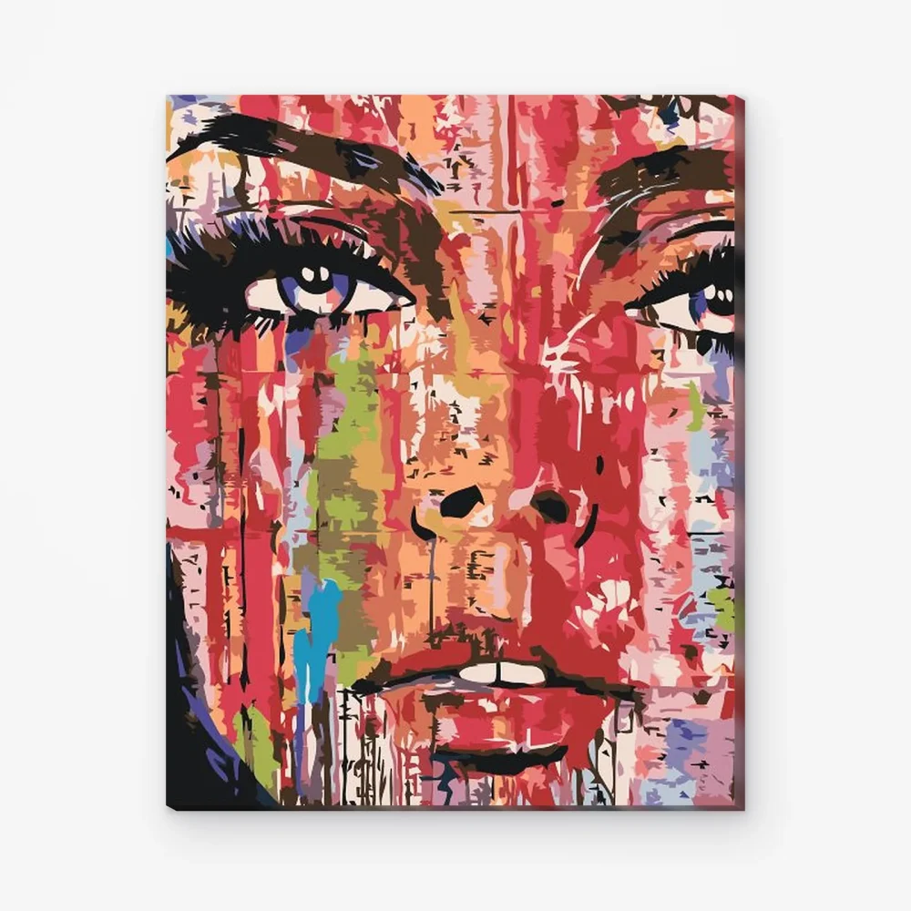 Pintar por Números - Cara pintada
