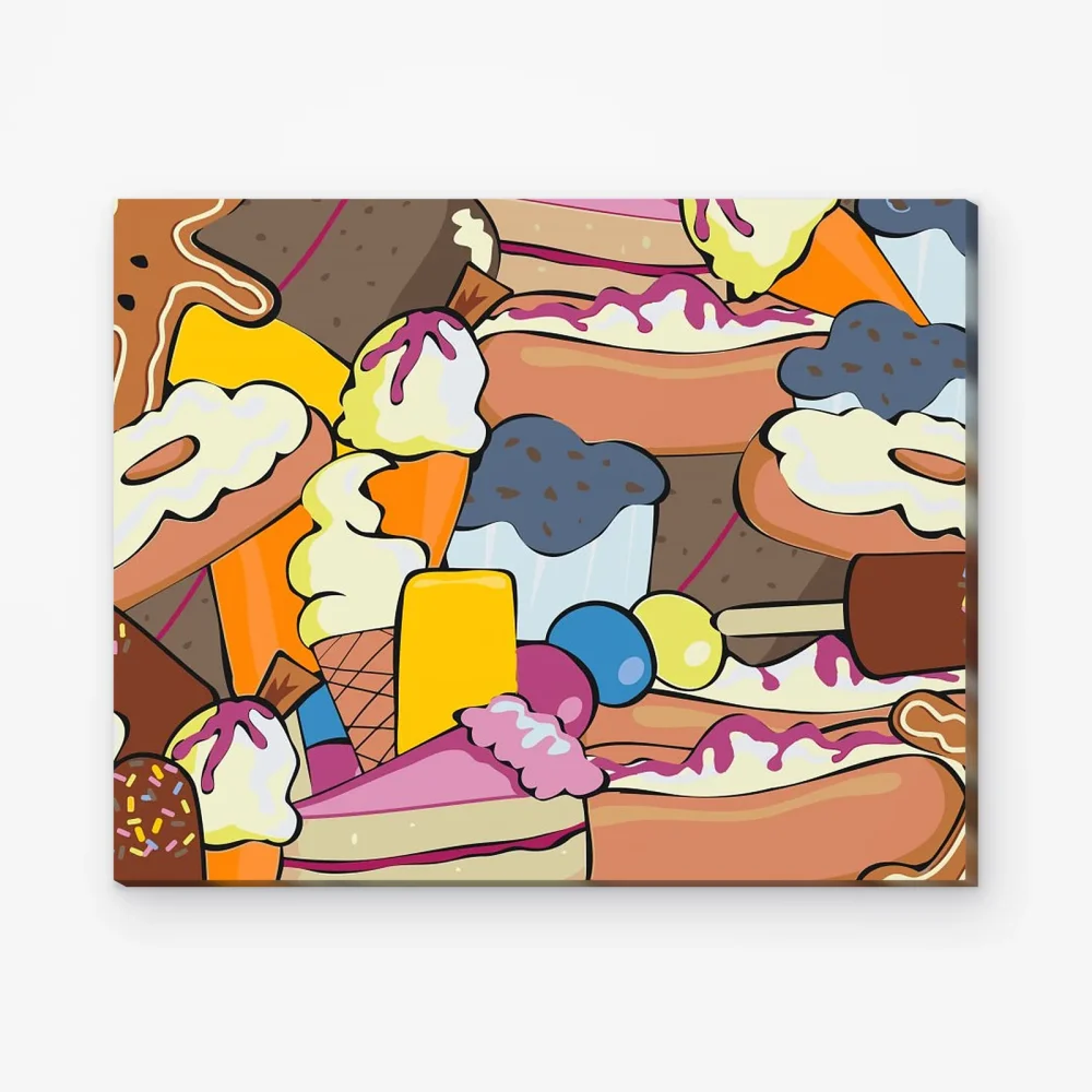 Pintar por Números - Caramelo