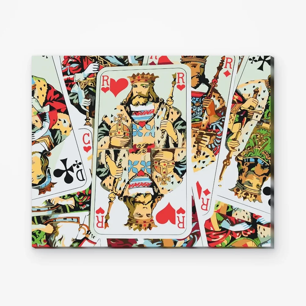 Pintar por Números - Cartas del Rey