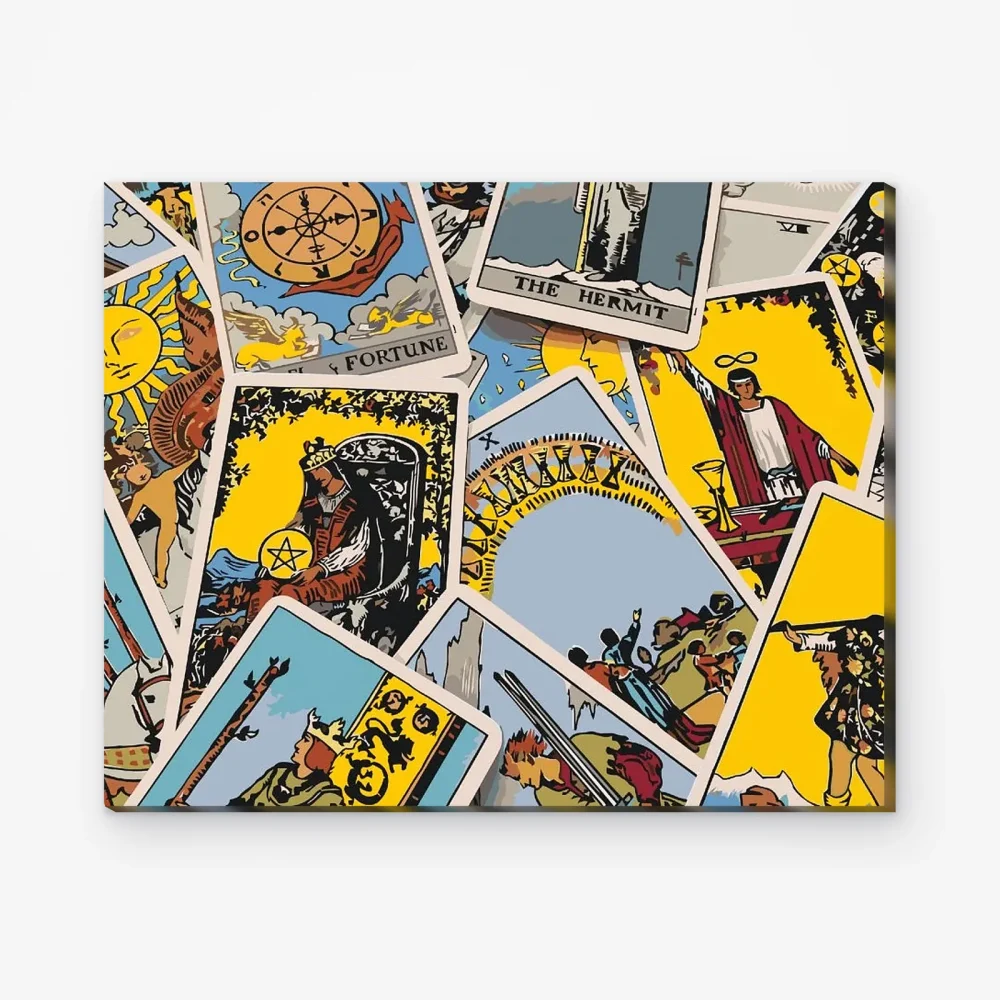 Pintar por Números - Cartas del Tarot