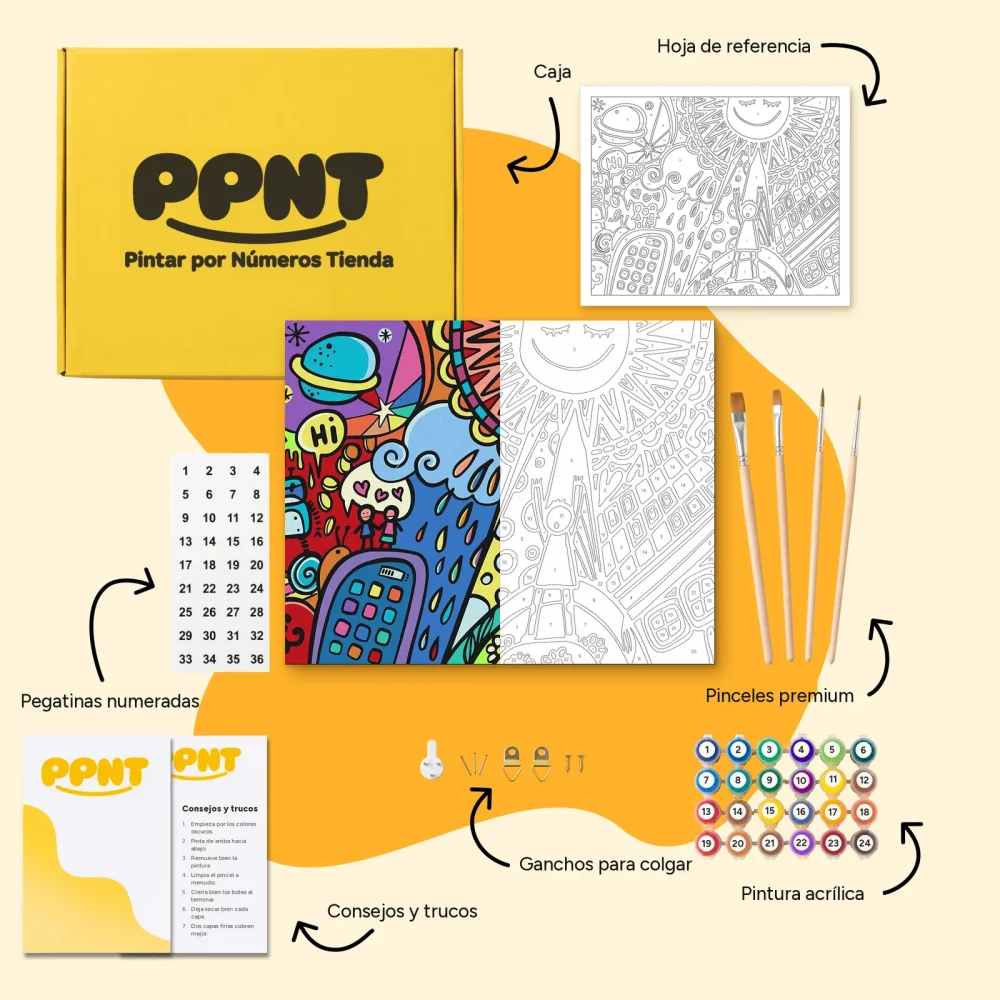 Pintar por Números - Ciudad del cómic