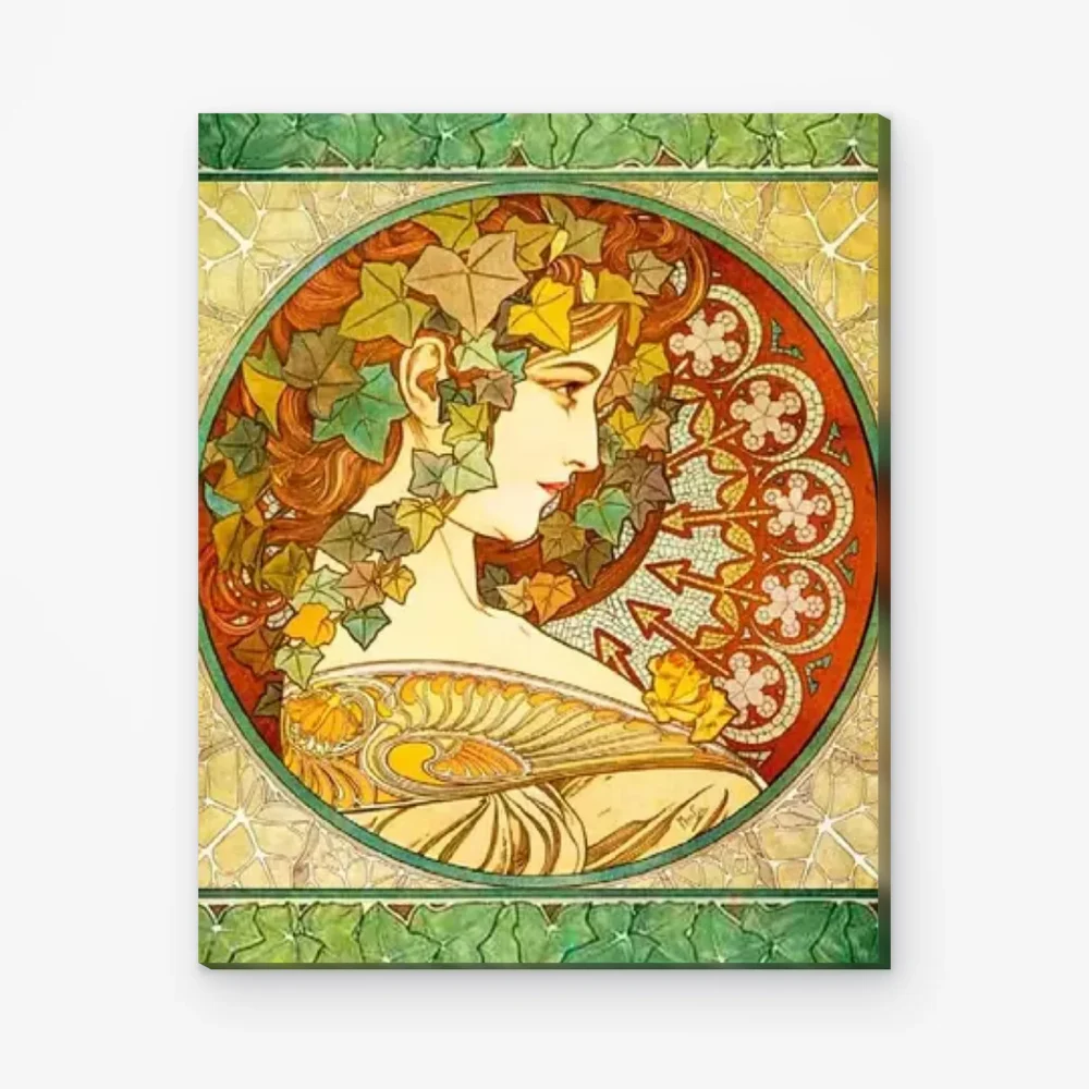 Pintar por Números - Composición de la hiedra