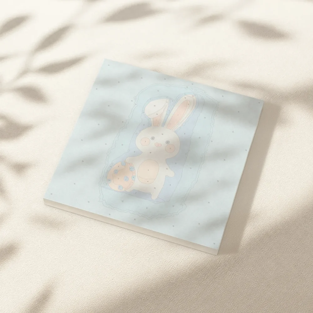 Pintar por Números - Conejo de Pascua