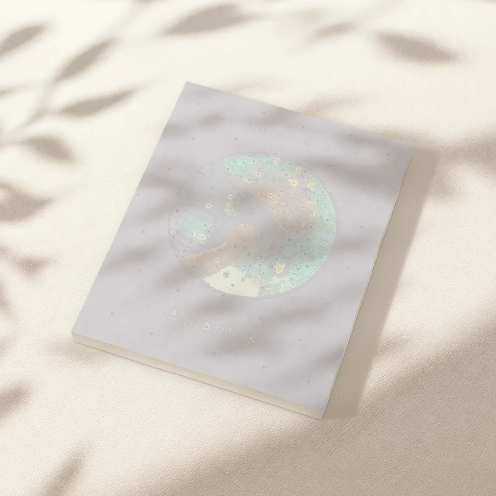 Pintar por Números - Constelación - Acuario