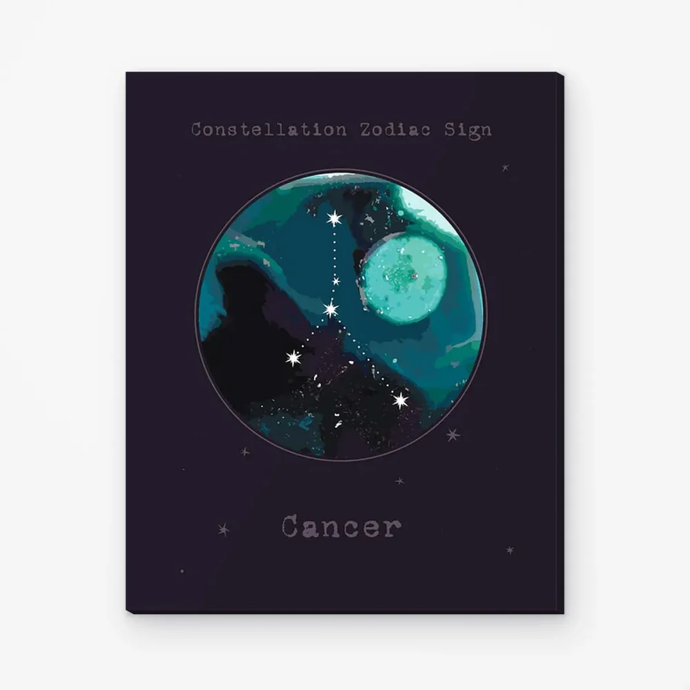 Pintar por Números - Constelación - Cáncer
