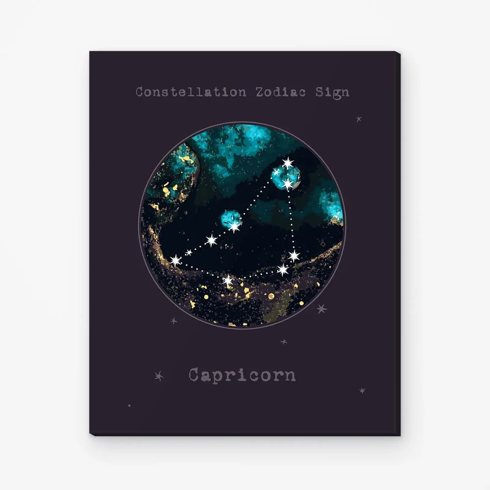 Pintar por Números - Constelación - Capricornio