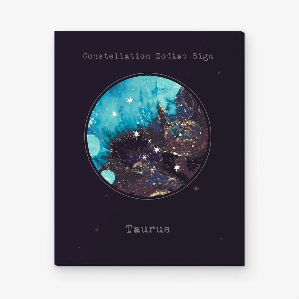 Pintar por Números - Constelación - Tauro
