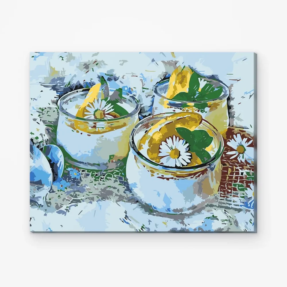 Pintar por Números - Crema de naranja