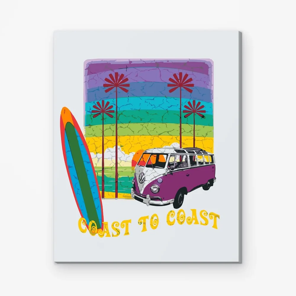 Pintar por Números - De costa a costa