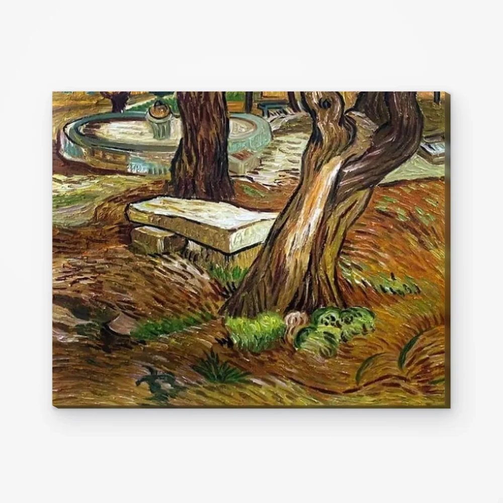 Pintar por Números - El banco de piedra de Saint-Remy