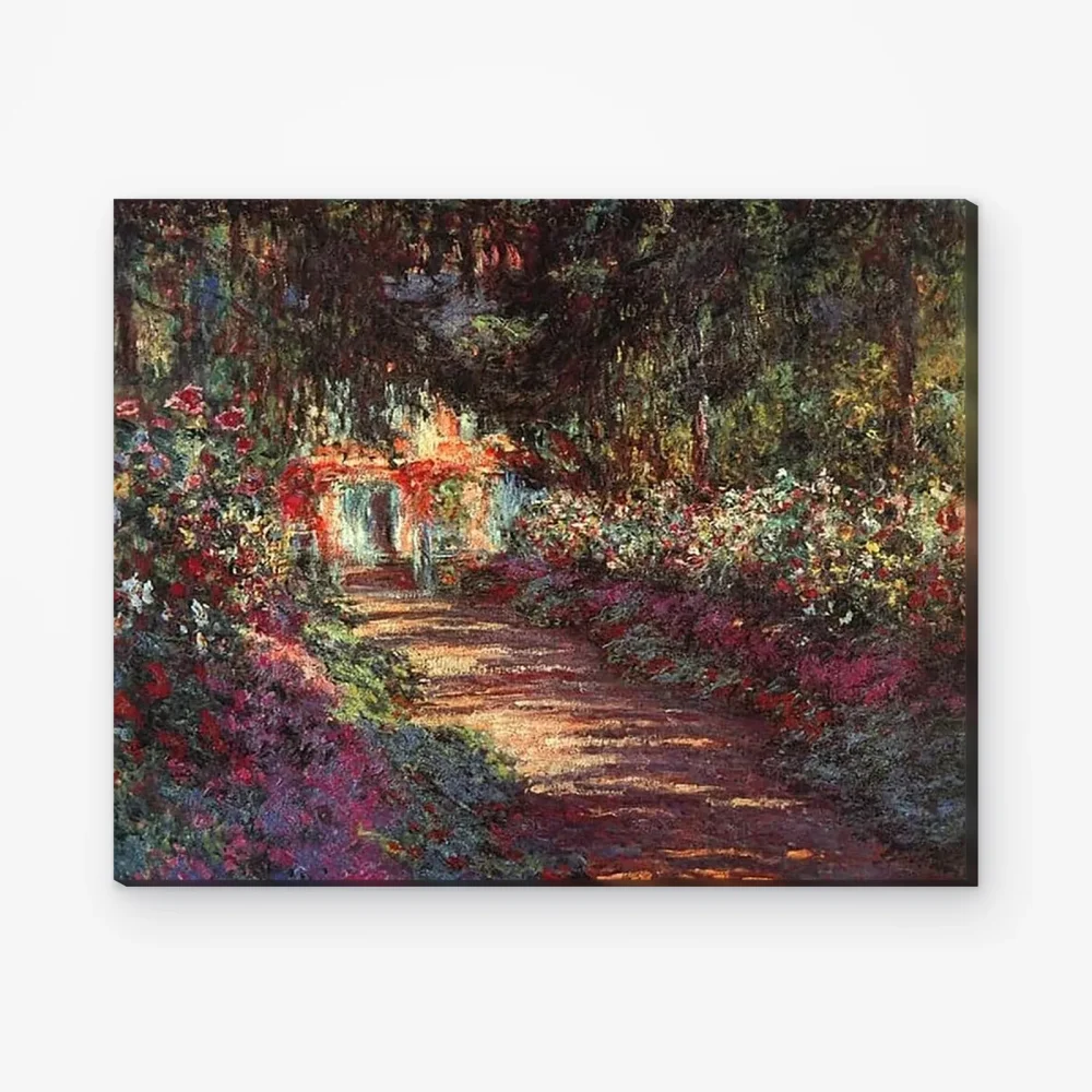 Pintar por Números - El jardín de flores - Claude Monet