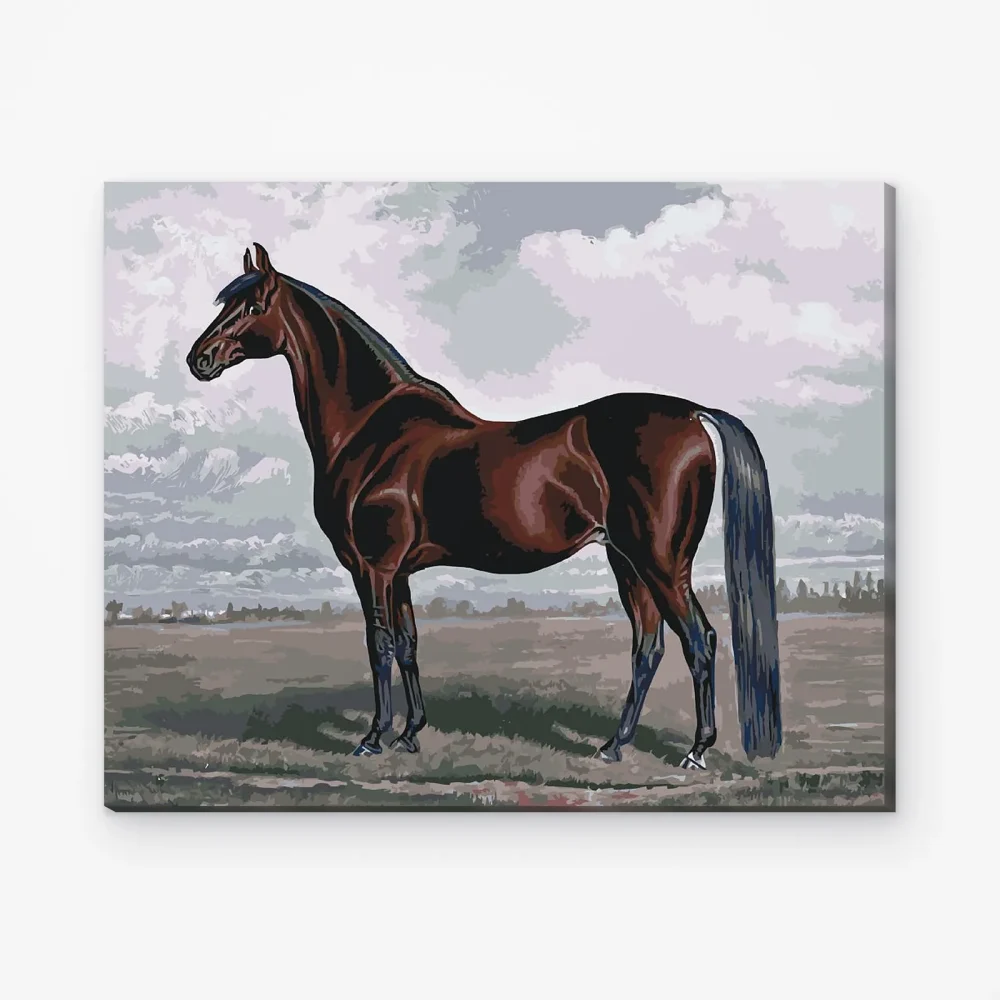 Pintar por Números - El majestuoso caballo