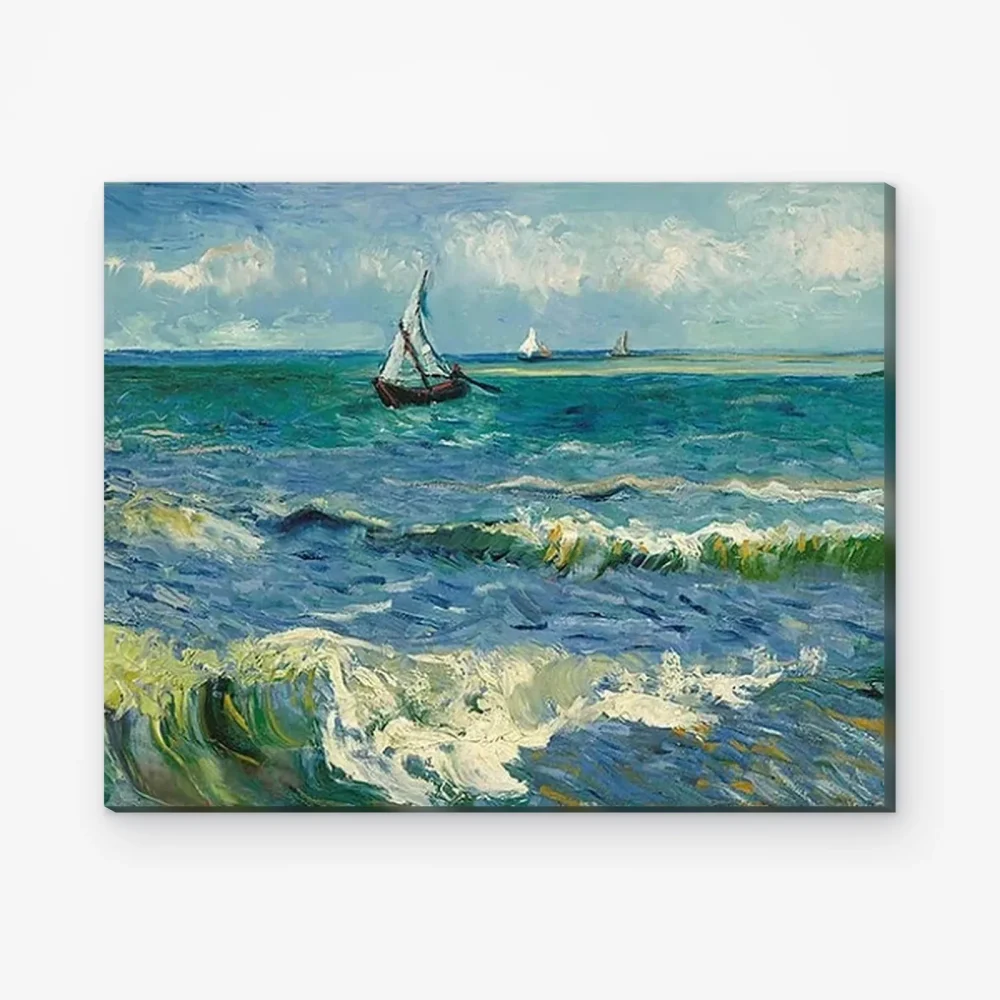 Pintar por Números - El mar en Les Saintes