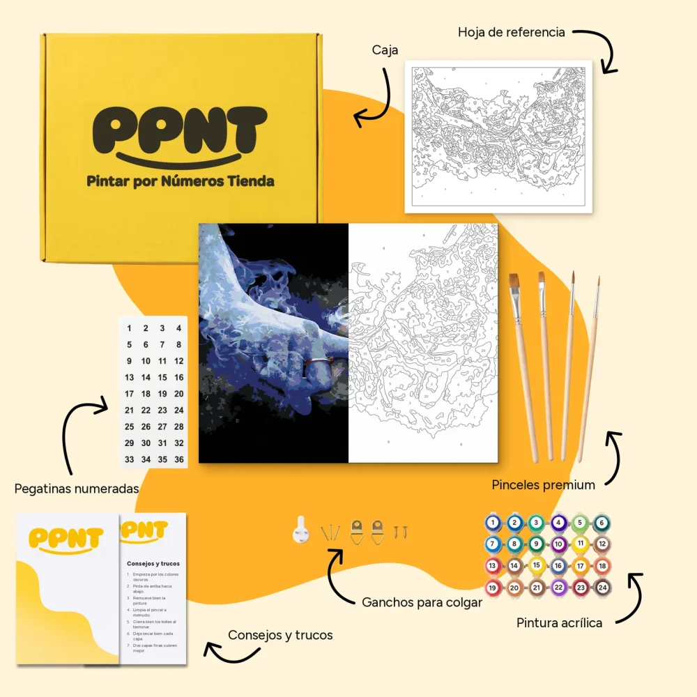 Pintar por Números - En combinación con