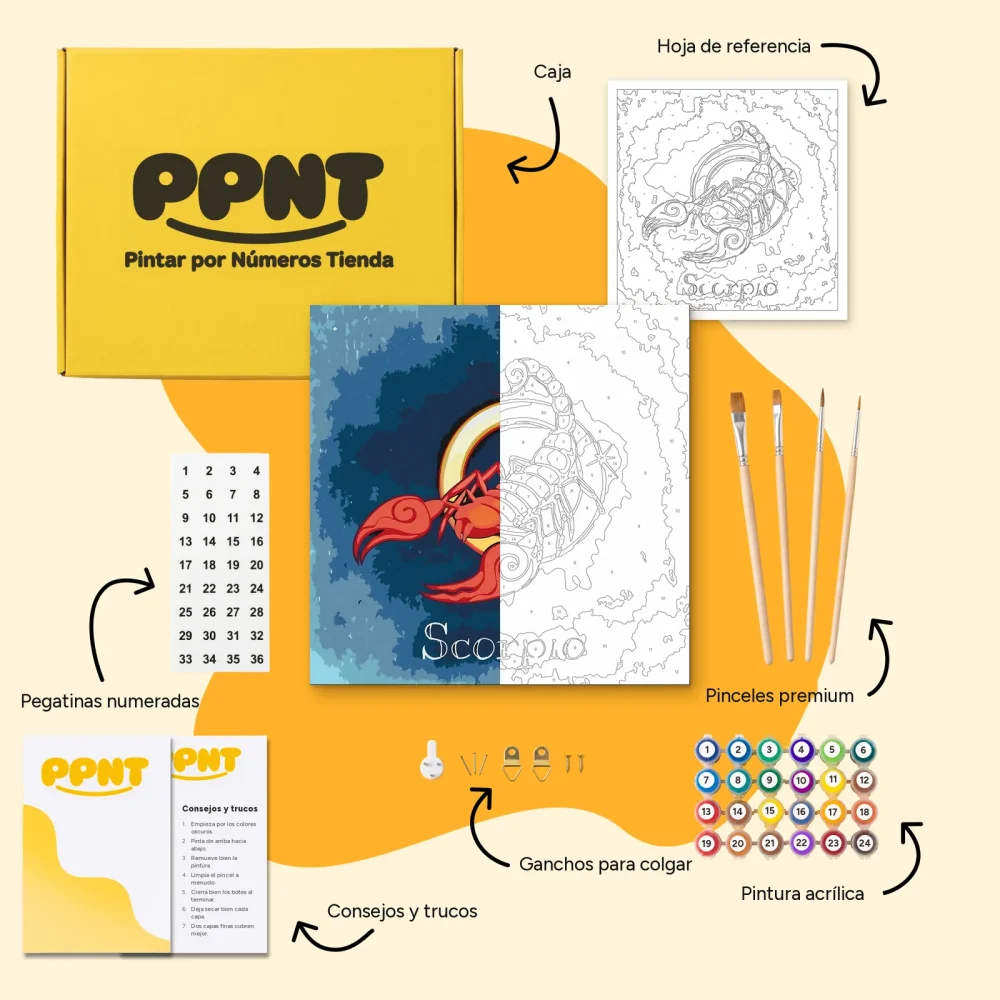 Pintar por Números - Escorpio