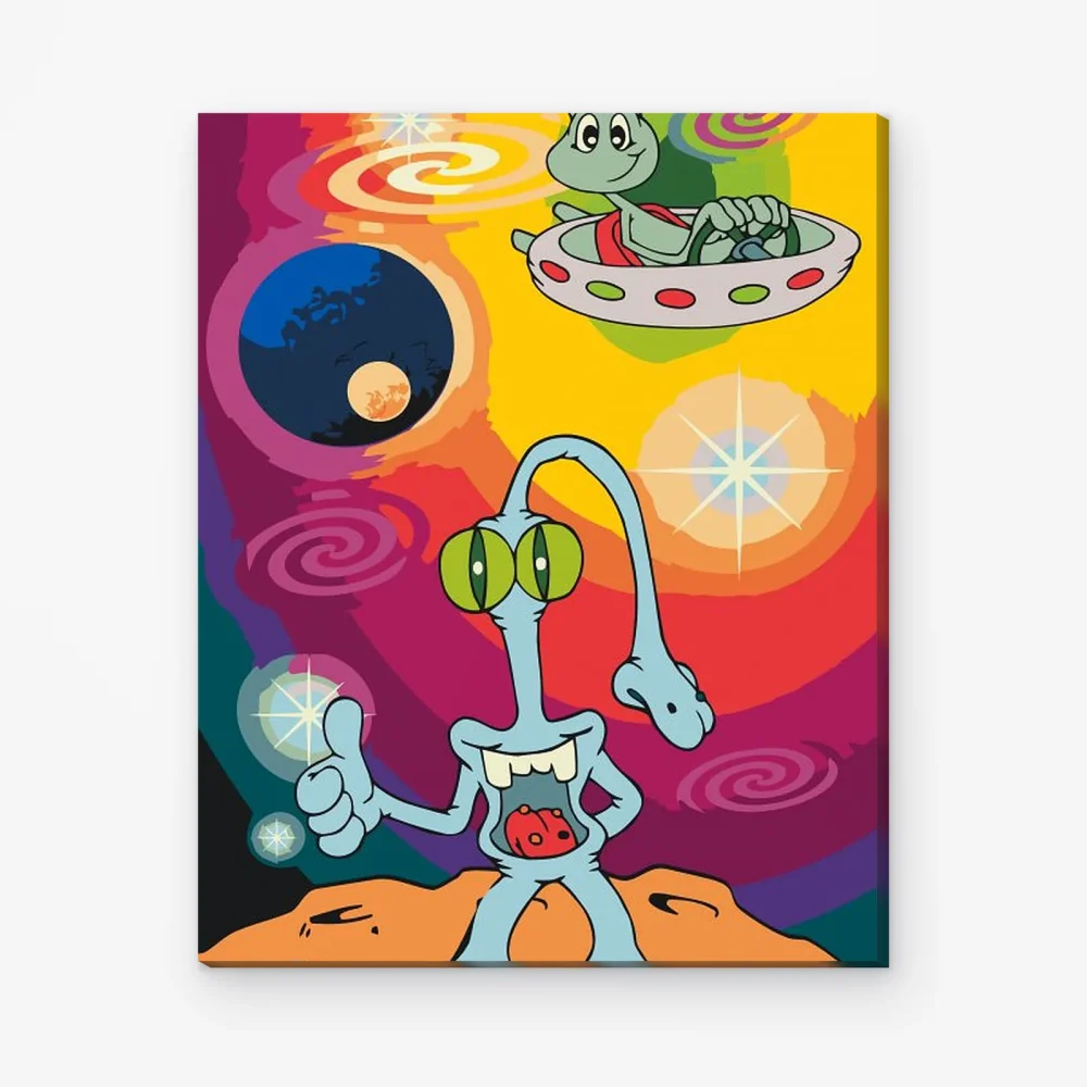 Pintar por Números - Extraterrestres