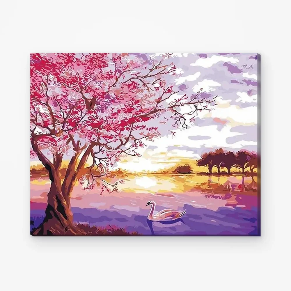 Pintar por Números - Flor del cerezo japonés