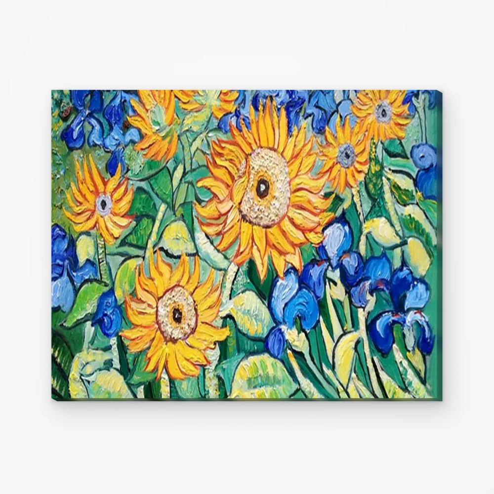 Pintar por Números - Flores de Van Gogh