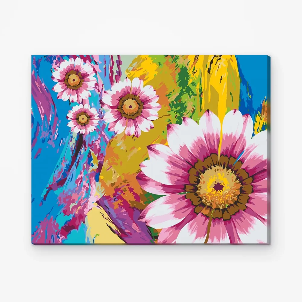 Pintar por Números - Flores de verano